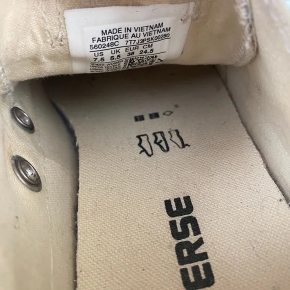 Converse snake print platforms size 7.5 - Picture 10 of 11